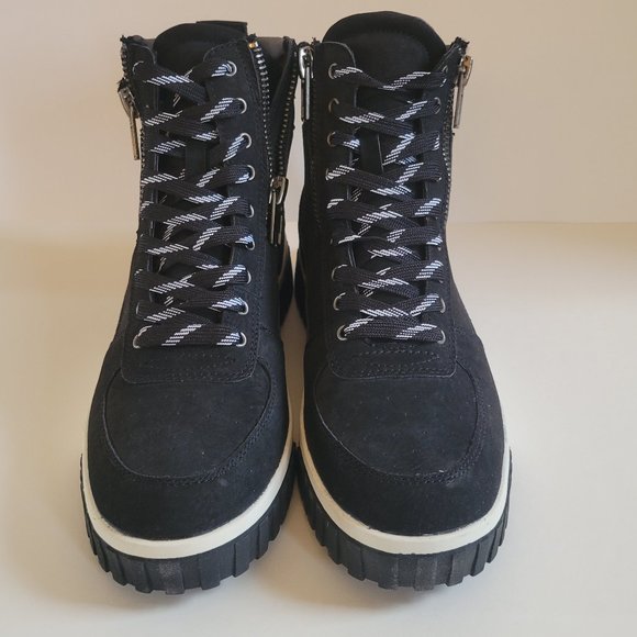 Day Five Daemon Black and White Boot Sneakers Men's Sizes - Picture 2 of 8